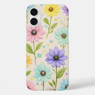 Pop der Farbe: Abstraktes iPhone-Gehäuse iPhone 16 Plus Hülle
