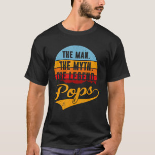 Pop Der Mann der Mythos der Legende T-Shirt
