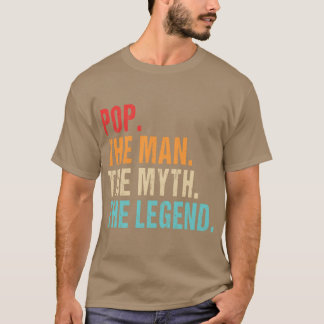 Pop der Mann die Legende Familie T-Shirt