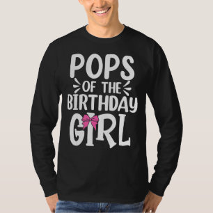 Pop des Geburtstags Mädchen Mama Vater Kinder Fami T-Shirt