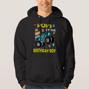 Pop des Geburtstagsjungen Monsters Truck Birthday  Hoodie
