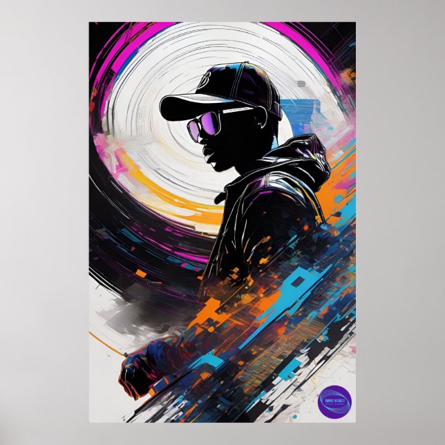 POP DJ ART POSTER (Vorne)