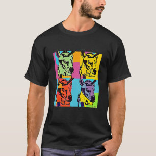 Pop Donkeys Spaß Niedlich trendy für Herren Frauen T-Shirt