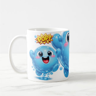 Pop Drop Blau Kaffeetasse