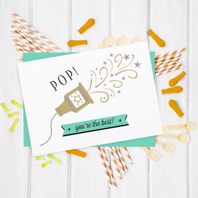 Pop, du bist die Beste! Whimsy Popper Vatertag (Von Creator hochgeladen)