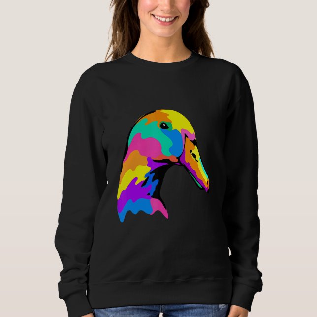 Pop Duck Sweatshirt (Vorderseite)