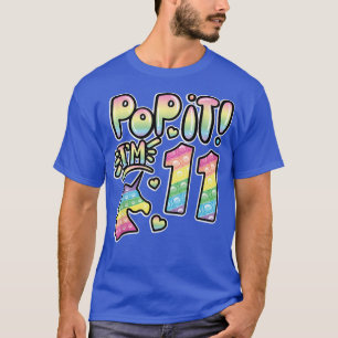 Pop Es 11. Geburtstag Girl Boys 11 Jahre altes Fid T-Shirt