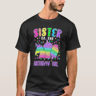 Pop es die Schwester des Geburtstagskinder-Pops T-Shirt
