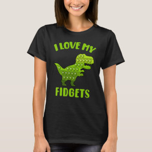 Pop Es für Kleinkinder Kind Pop Es Dinosaurier T R T-Shirt