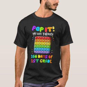 Pop es mein Weg durch 100 Tage des 1. Klasse Poppi T-Shirt