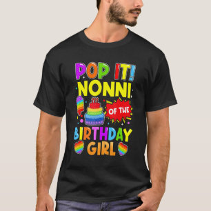 Pop es Nonni der Geburtstagskinder fidget Kinder F T-Shirt