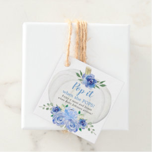 Pop es, wenn sie Pop blauen Kürbis fallen Dusche Geschenkanhänger