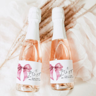 Pop es, wenn sie Pop Pink Bow Baby Shower