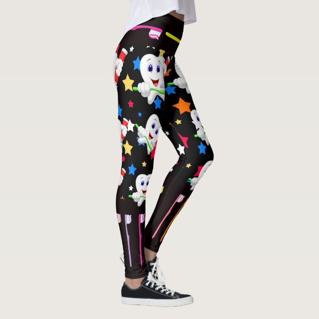 Pop Fashion Nurse Dental Leggings (Rechts)