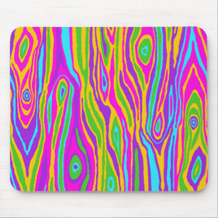 Pop Faux Bois Mousepad