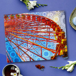 Pop Ferris Rad  Kunst, Dichtung und Musik Puzzle