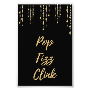 Pop Fizz Clink Art Print Fotodruck