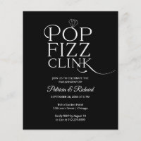 Pop Fizz Clink Einladung