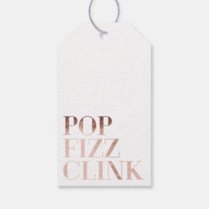 Pop Fizz Clink Trendy Imitate Rose Goldene Fossili Geschenkanhänger