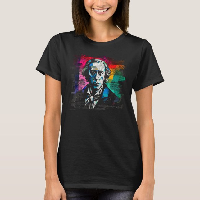 Pop Frederic Chopin T-Shirt (Vorderseite)