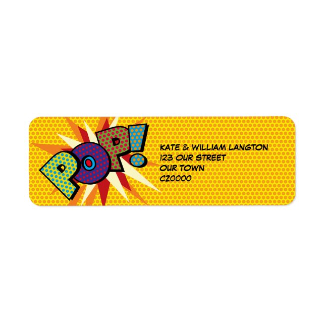 POP Fun Retro-Comic-Book-Pop-Art (Vorne)