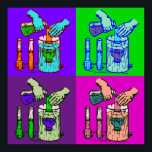 Pop für Chemieabfälle Art Poster<br><div class="desc">Während unser Wissen über das Universum wächst, finden wir, dass nichts unmöglich ist. Bei String Theory sind Spaß und Wissen in unserer vielfältigen Auswahl an Bekleidung reichlich vorhanden und denken Sie daran, 99% der in meiner Galerie angebotenen Gegenstände können auf Ihren Geschmack angepasst werden!</div>