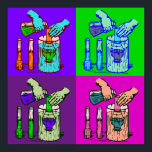 Pop für Chemieabfälle Art Poster<br><div class="desc">Während unser Wissen über das Universum wächst,  finden wir,  dass nichts unmöglich ist. Bei String Theory sind Spaß und Wissen in unserer vielfältigen Auswahl an Bekleidung reichlich vorhanden und denken Sie daran,  99% der in meiner Galerie angebotenen Gegenstände können auf Ihren Geschmack angepasst werden!</div>