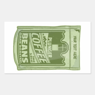 Pop für Plafarben Rechteckiger Aufkleber