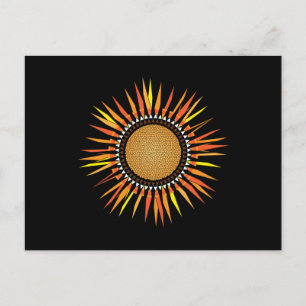 Pop Gazania Postkarte