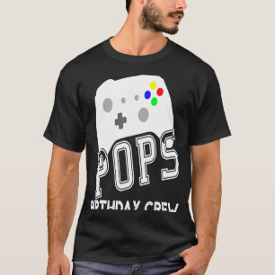 Pop Geburtstag Crew Gamer Kindergeburtstag Party G T-Shirt