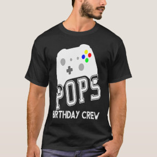 Pop Geburtstag Crew Gamer Kindergeburtstag Party G T-Shirt
