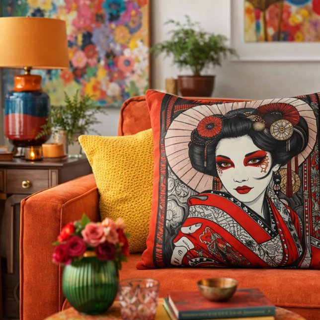 Pop Geisha Kissen (Von Creator hochgeladen)