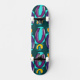 Pop Geometry Skateboard Deck