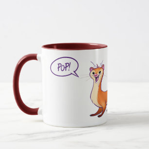 POP GOES THE WEASEL von Jeff Willis Art Tasse