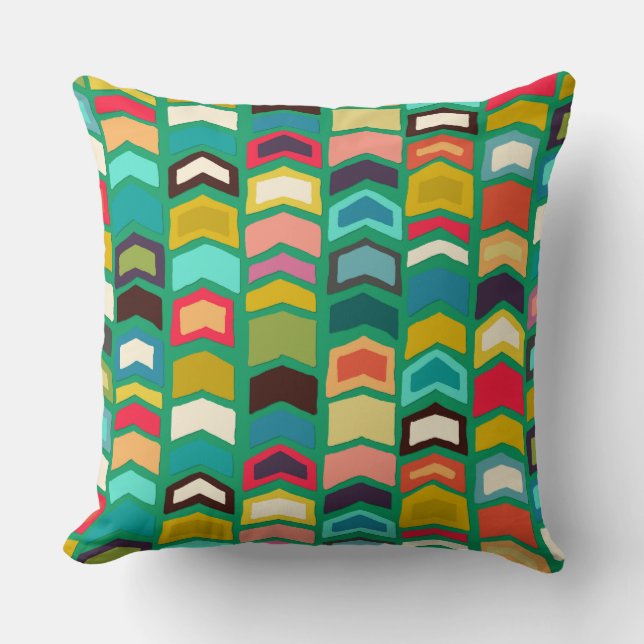 Pop grün kissen (Vorderseite)