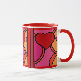 Pop Heart Tasse