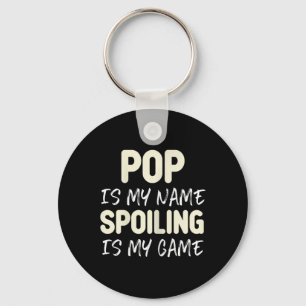 Pop ist, dass ich heiße, ist mein Spiel lustig Schlüsselanhänger