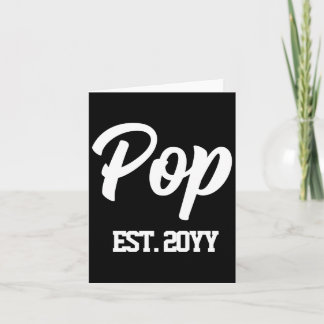 Pop ist Geschenk zum neuen Jahr für Opa T-Shirt  Karte
