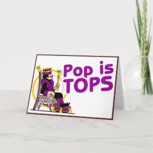 Pop ist Tops Karte