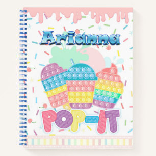 Pop-IT-Notebook Notizbuch