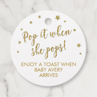 POP IT TAGS, GENDER NEUTRAL WEIN GEGENSTÄNDE GESCHENKANHÄNGER