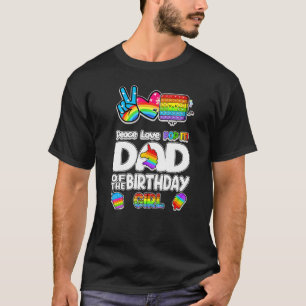 Pop It Vater des Geburtstags Kinderspielzeugfamili T-Shirt