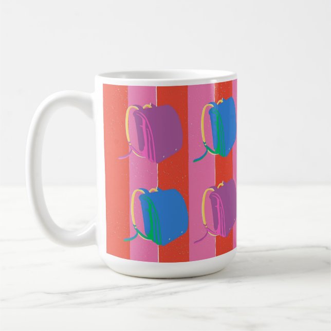 Pop Japanese School Bag Kaffeetasse (Links)