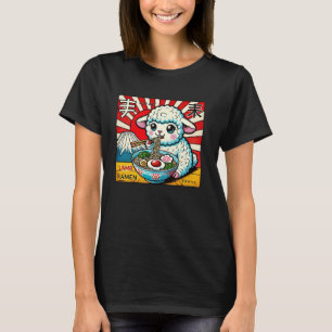 Pop japanische Kunst Mt. Fuji Sonnenuntergang Süße T-Shirt