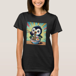 Pop japanische Kunst Wildtiere Nudelliebhaber Ping T-Shirt