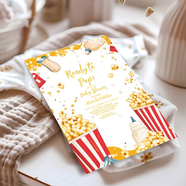 Pop Kinderdusche bereit Einladung (Von Creator hochgeladen)