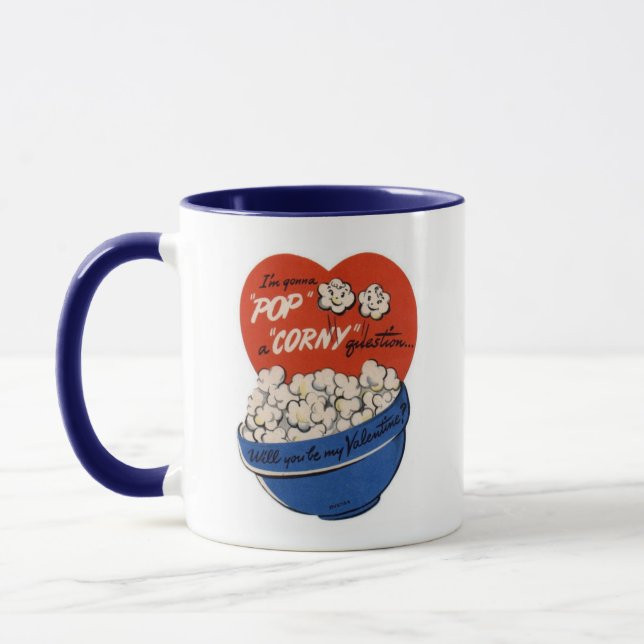 Pop "Kitschiger" Valentinstag Tasse (Links)
