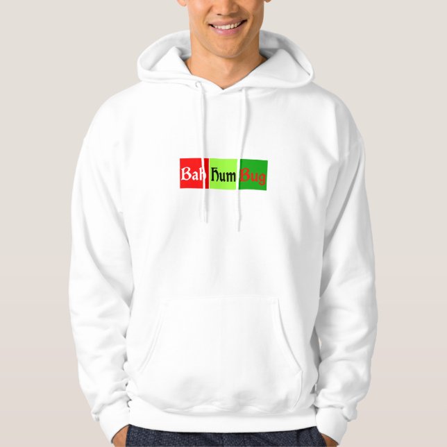 Pop-Kunst BAH HUMBUG! Hoodie (Vorderseite)