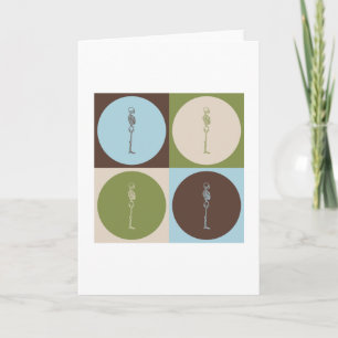 Pop-Kunst-Chiropraktik Karte