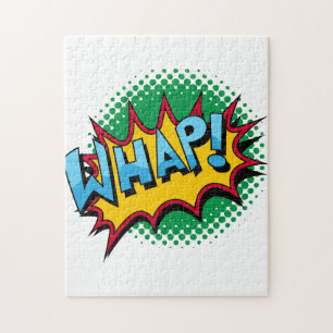 Pop-Kunst-Comic-Art Whap! Puzzle